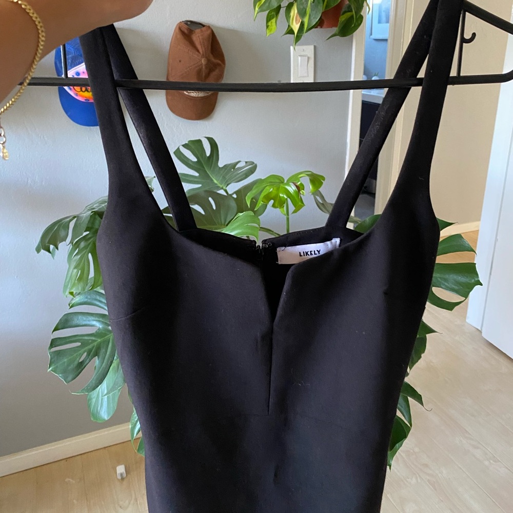 Likely Black Mini Dress
